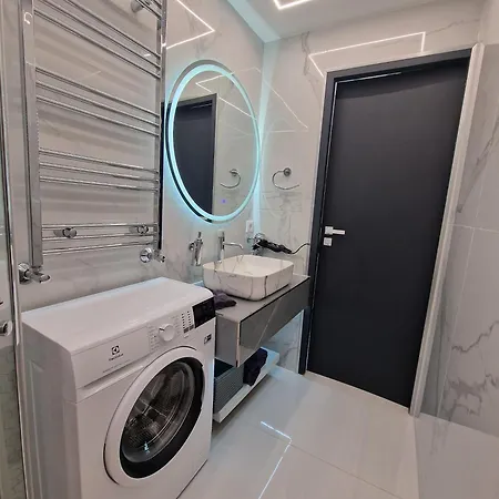 The Oasis - Retro Modern Vogue Apartman Riga