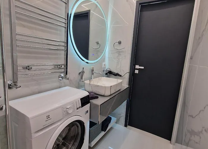 The Oasis - Retro Modern Vogue Апартаменты Рига